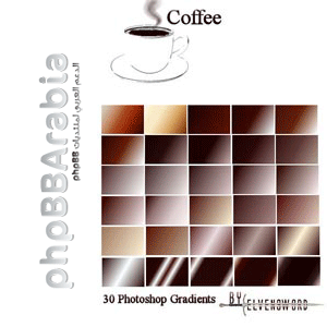 تدرجات فوتوشوب – Coffe
