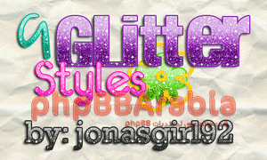 انماط فوتوشوب – Glitter